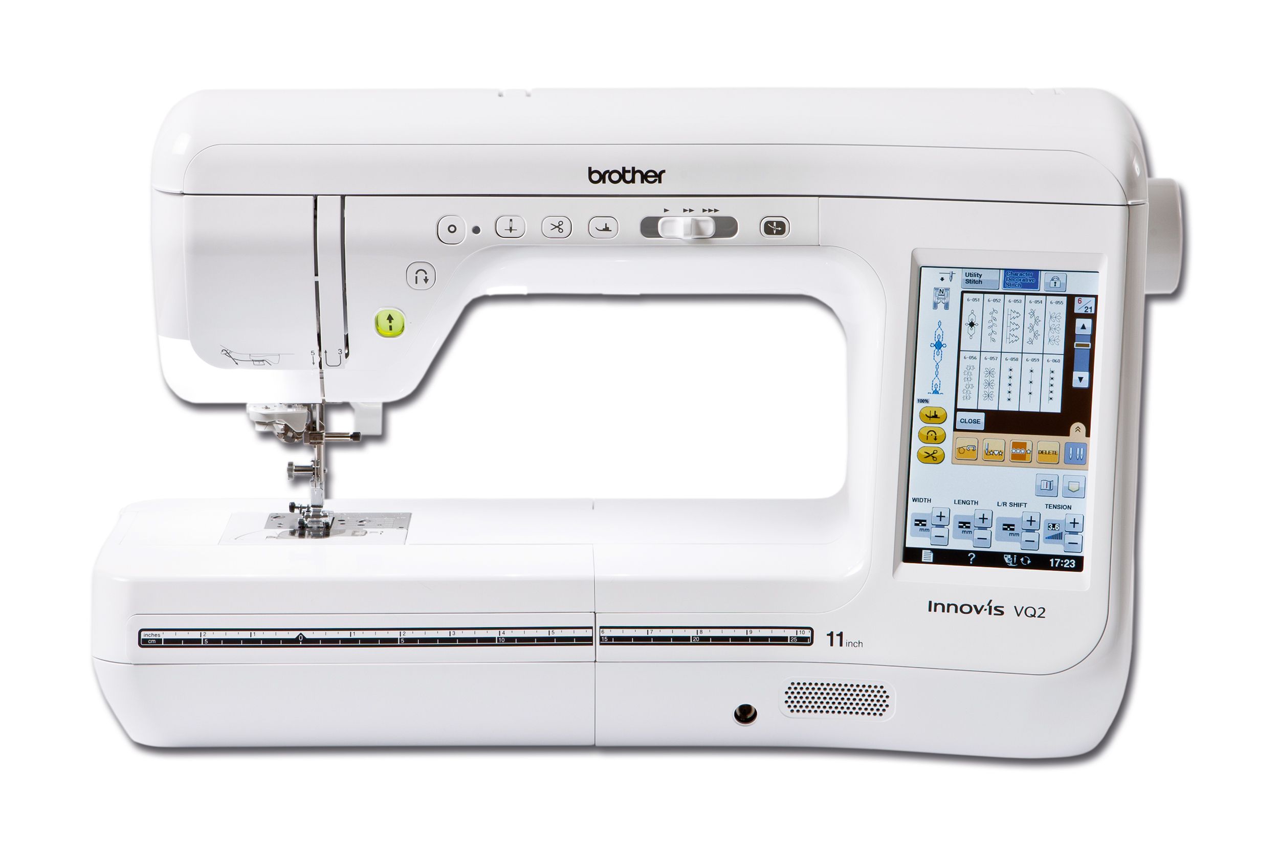 Different types of stitches on sewing machines